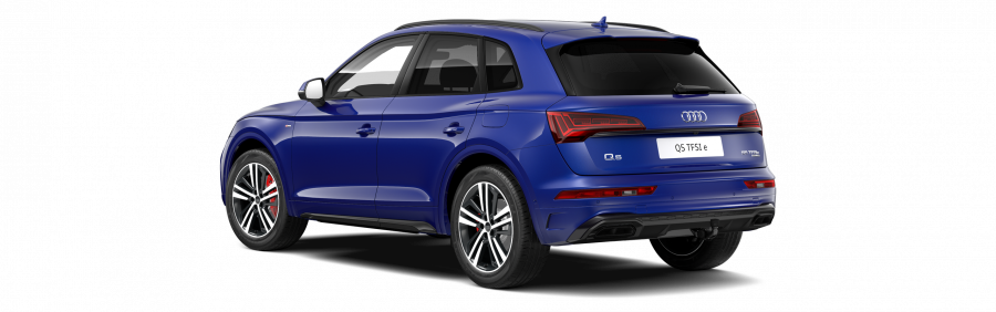 Audi Q5, Q5 S line 55 TFSIe 270kW quattro, barva modrá