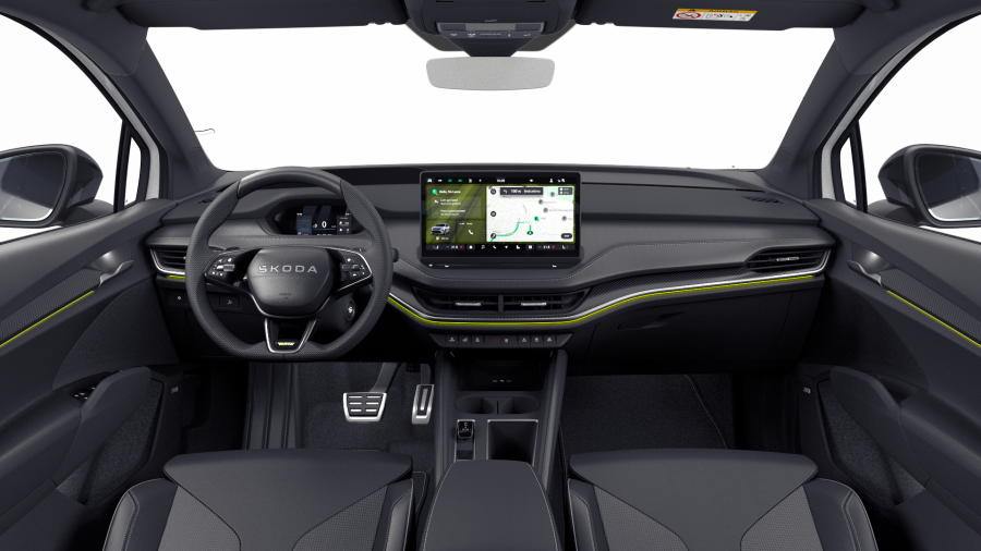 Škoda Enyaq iV, 84 kWh 250,00 kW 1° automatická 4x4, barva bílá