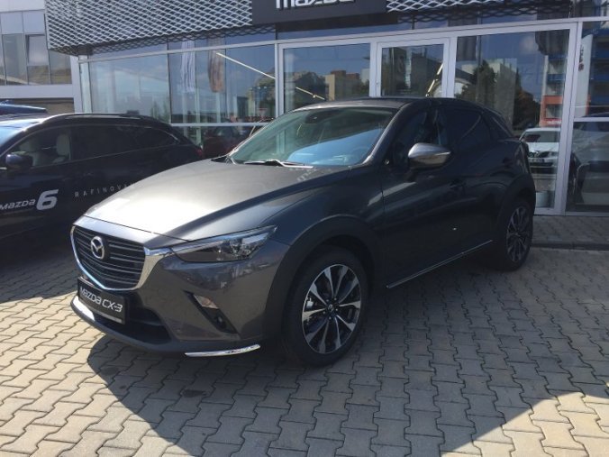 Mazda CX-3, 2,0 Skyactiv-G120, barva šedá
