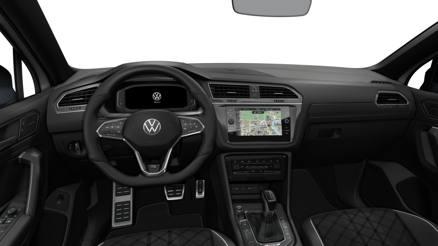 Volkswagen Tiguan Allspace, Allspace R-Line 2,0 TDI 147 kW 4M 7DSG, barva bílá