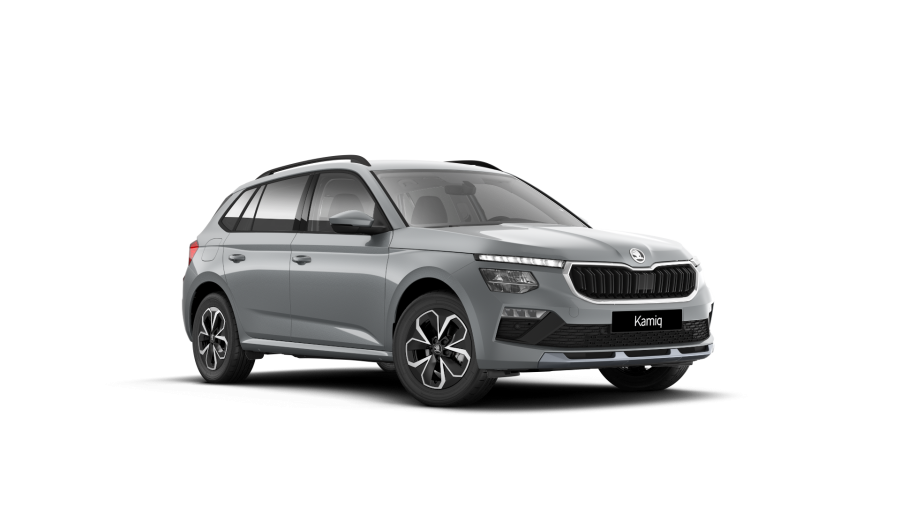 Škoda Kamiq, 1,5 TSI 110 kW 6° manuální, barva stříbrná