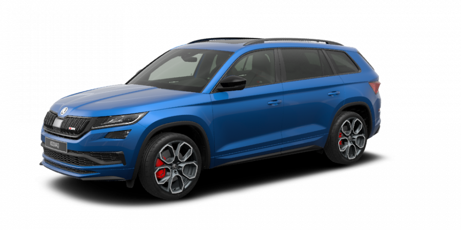 Škoda Kodiaq, 2,0 TDI 176 kW 7-stup. automat. 4x4, barva modrá