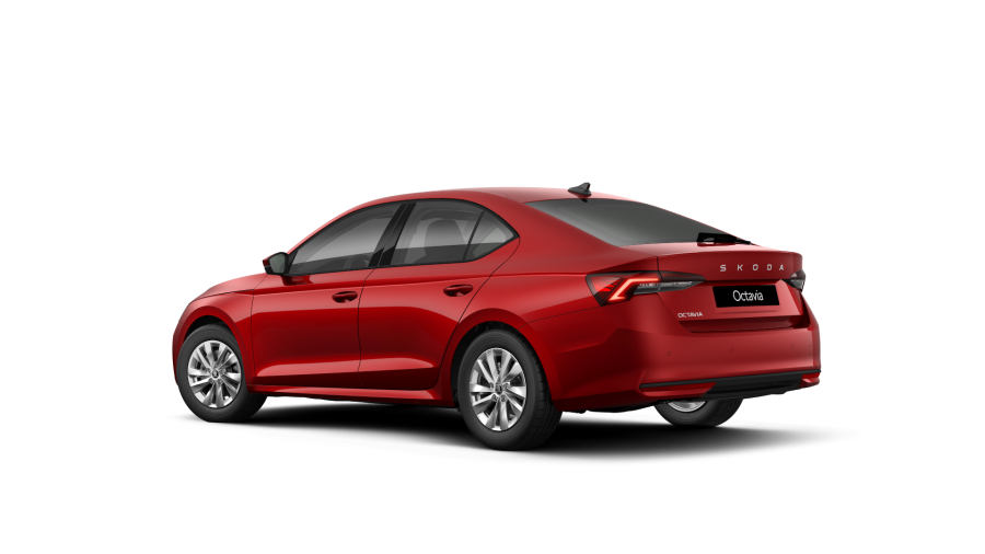 Škoda Octavia, 1,5 TSI 110 kW 6° manuální, barva červená