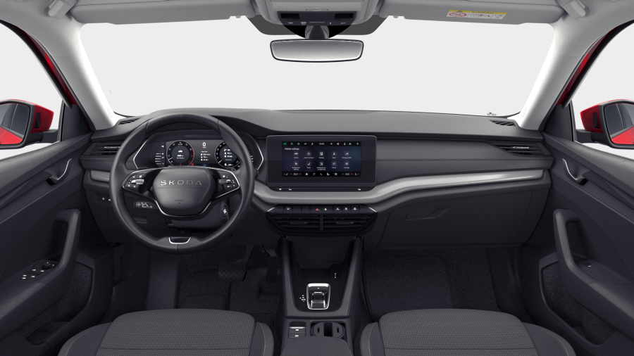 Škoda Octavia, 1,5 TSI Hybrid 110 kW 7° automatická DSG, barva červená