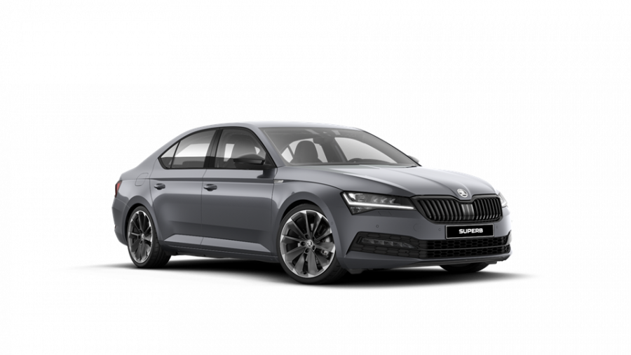 Škoda Superb, 2,0 TDI 147 kW 7-stup. automat. 4x4, barva šedá