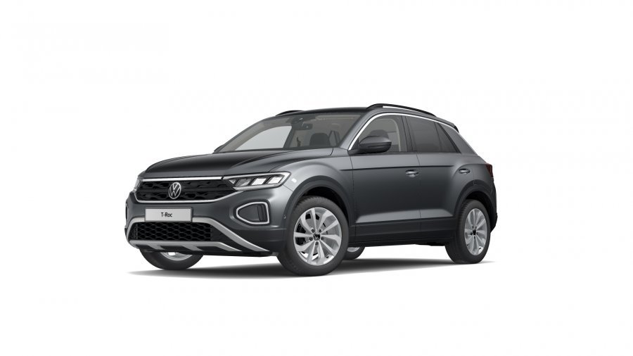 Volkswagen T-Roc, T-Roc Life 1,5 TSI 110 kW 6G, barva šedá