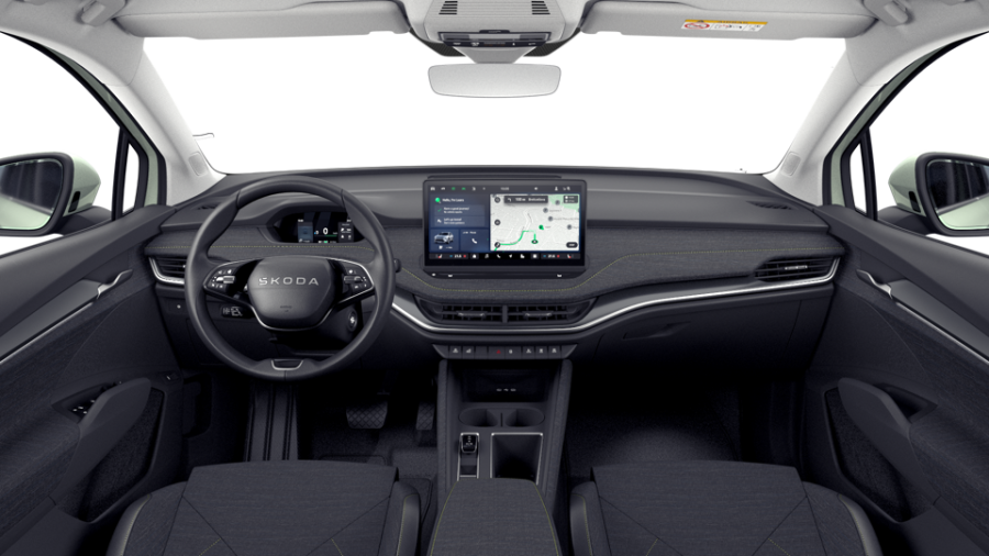 Škoda Elroq, 63 kWh 1° převodovka, barva zelená