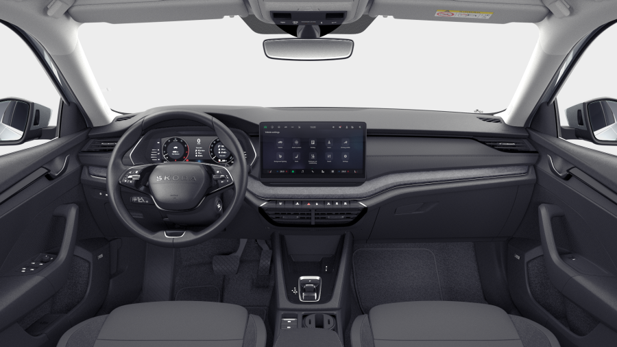 Škoda Octavia, 1,5 TSI m-HEV 9 kW 7° automatická DSG, barva stříbrná
