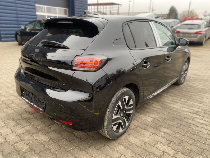 Peugeot 208, Peugeot 208 ALLURE Hybrid 100 e-DCS6 - 4629, barva černá
