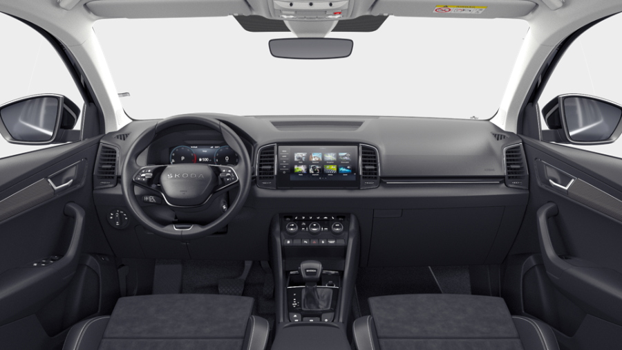 Škoda Karoq, 1,5 TSI 110 kW 7° automatická DSG, barva černá
