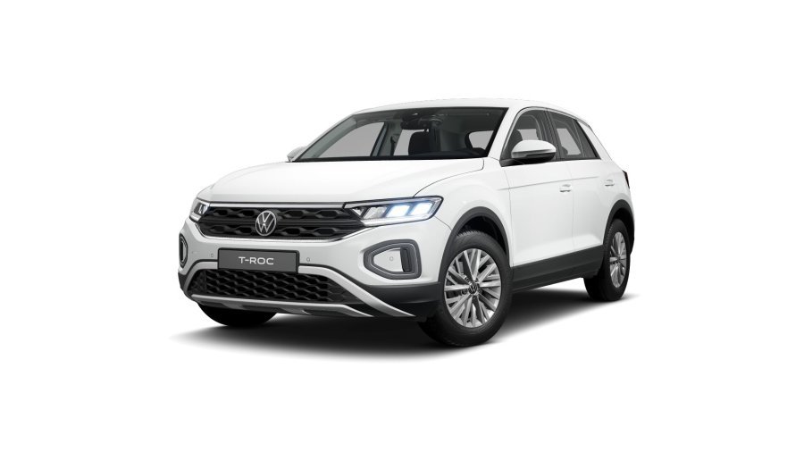 Volkswagen T-Roc, T-Roc 1,0 TSI 85 kW 6G, barva bílá