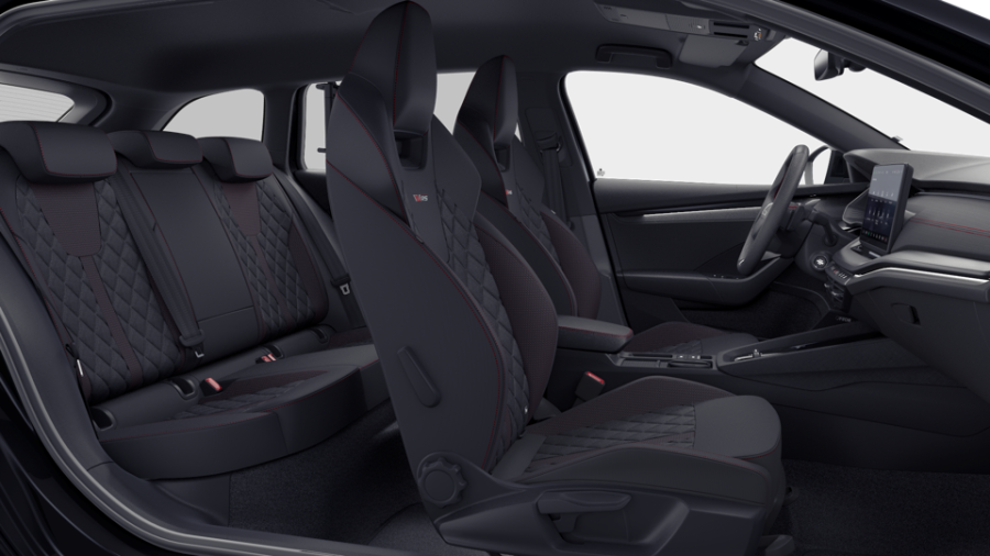 Škoda Octavia, 2,0 TSI 195 kW 7° automatická DSG, barva černá