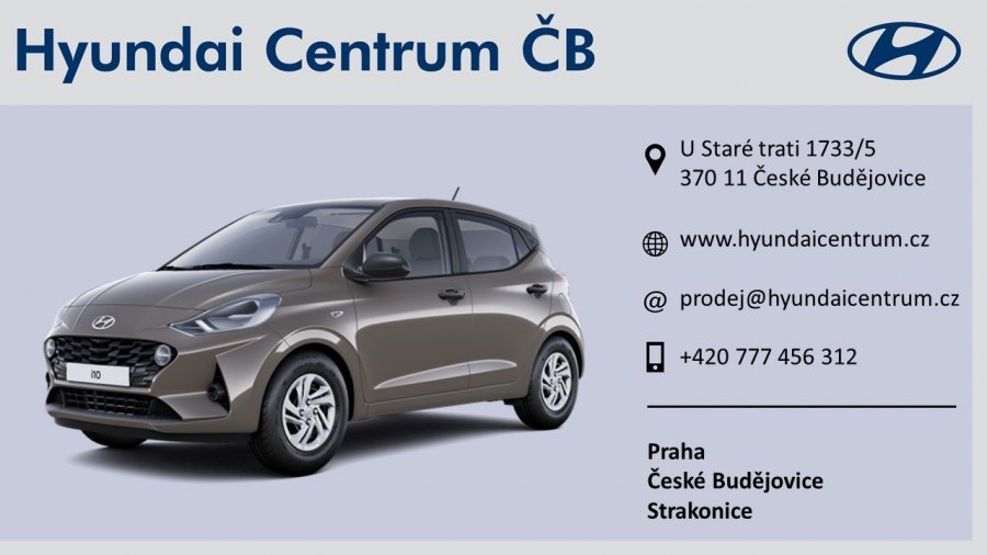 Hyundai i10, 1,0i 49 kW (95 NAT) 5 st. man, barva hnědá