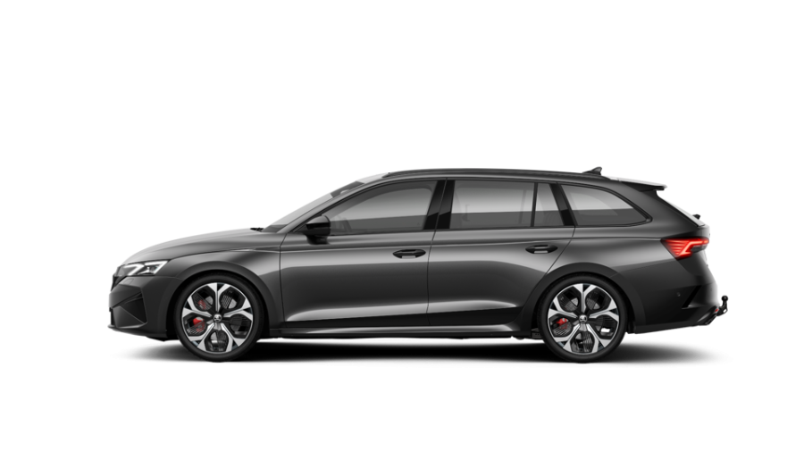 Škoda Octavia, 2,0 TSI 195 kW 7° automatická DSG, barva šedá