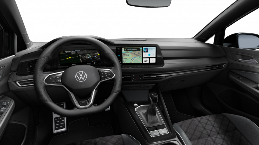 Volkswagen Golf Variant, Golf Variant R-Line 1,5 TSI 6G, barva černá