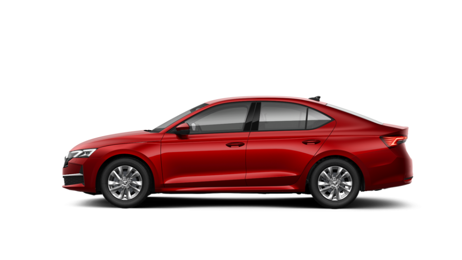 Škoda Octavia, 1,5 TSI m-HEV 110 kW 7° automatická DSG, barva červená
