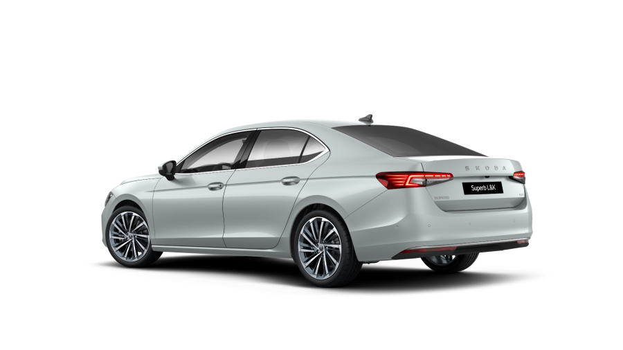 Škoda Superb, 2,0 TDI 142 kW 7° automatická DSG 4x4, barva stříbrná