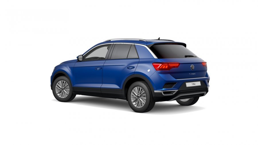 Volkswagen T-Roc, T-Roc Design 1,0 TSI 6G, barva modrá