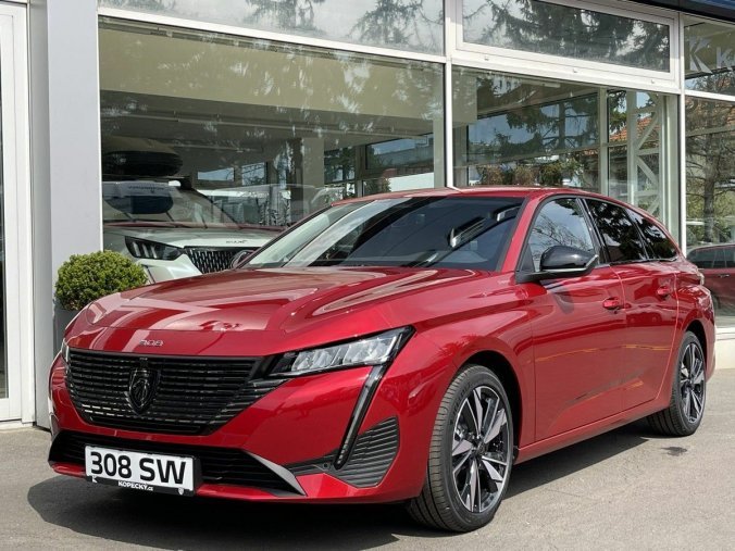Peugeot 308, Peugeot 308 SW ALLURE 1.5 BHDi 130K EAT8, barva červená