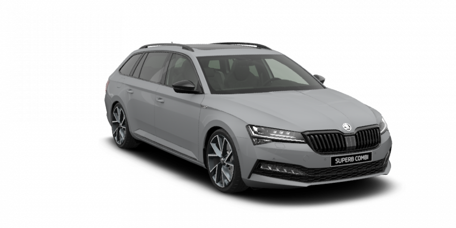 Škoda Superb, 2,0 TSI 206 kW 7-stup. automat. 4x4, barva šedá