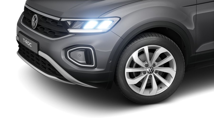 Volkswagen T-Roc, T-Roc People 1,0 TSI 85 kW 6G, barva šedá