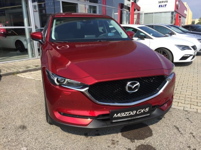 Mazda CX-5, 2,5 Skyactiv-G194 A/T, barva červená