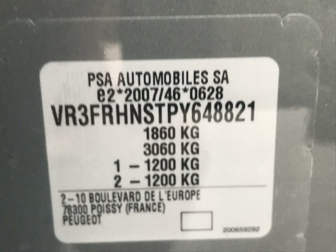 Peugeot 308, Peugeot 308 SW 1.2 PureTech ALLUR 130 EAT8, barva šedá