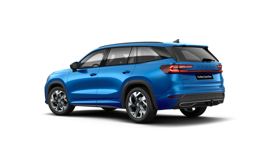 Škoda Kodiaq, 2,0 TDI 142 kW 7-stup. automat. 4x4, barva modrá