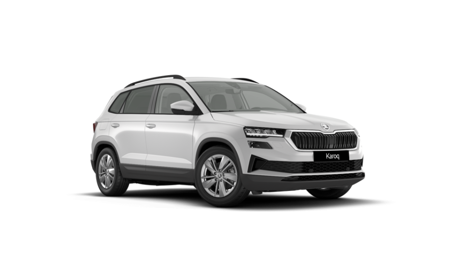 Škoda Karoq, 1,5 TSI 110 kW 7° automatická DSG, barva bílá