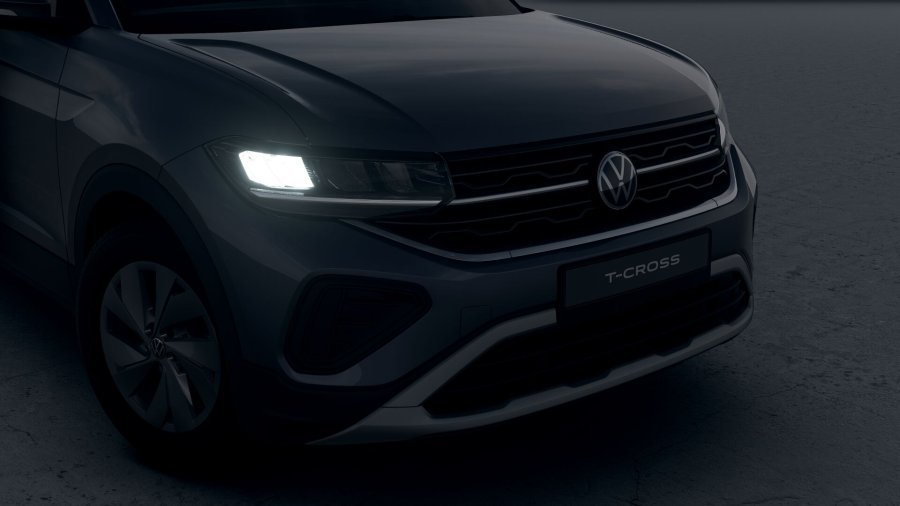 Volkswagen T-Cross, T-Cross People 1.0 TSI 85 kW 6G, barva šedá