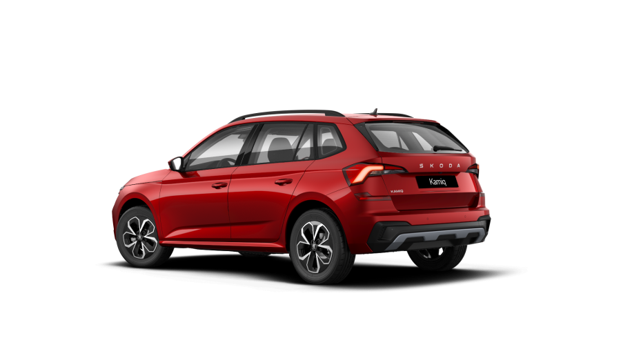 Škoda Kamiq, 1,0 TSI 70 kW 5-stup. mech., barva červená