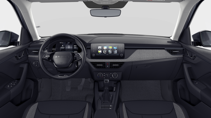 Škoda Kamiq, 1,5 TSI 110 kW 6-stup. mech., barva šedá