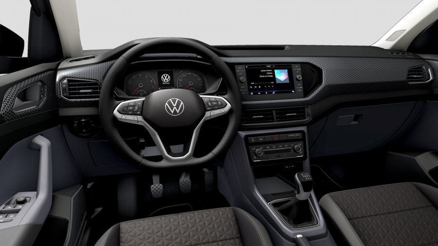 Volkswagen T-Cross, T-Cross Style 1,0 TSI 81 kW 6G, barva šedá