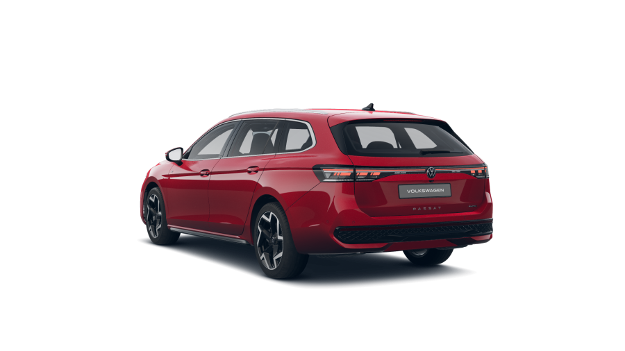 Volkswagen Passat, Passat R-Line 2,0 TSI 195 kW 4MOT, barva červená