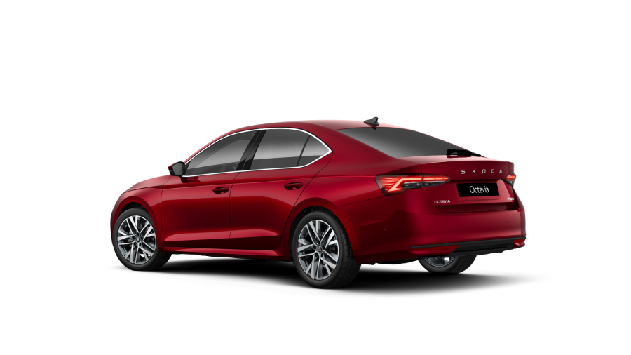 Škoda Octavia, 1,5 TSI Hybrid 110 kW 7° automatická DSG, barva červená