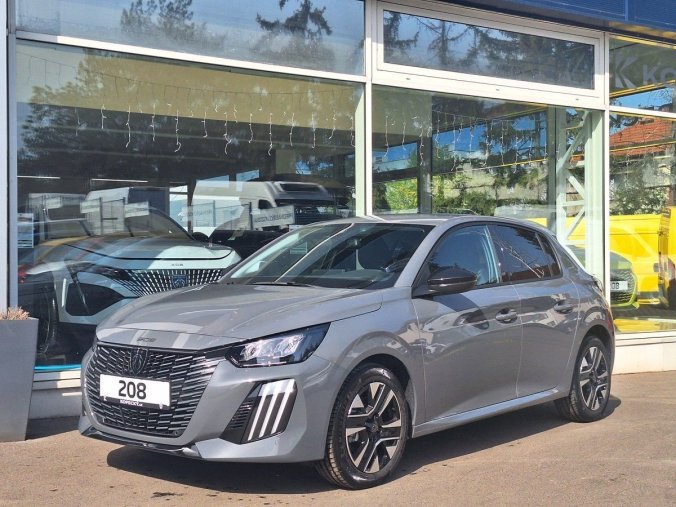 Peugeot 208, Peugeot 208 ALLURE 1.2 TURBO 100k MAN6, barva šedá