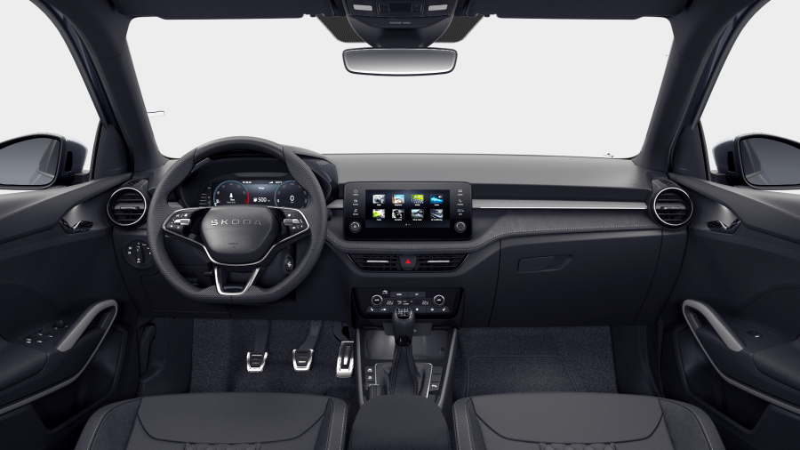 Škoda Fabia, 1,0 TSI 70 kW 5° manuální, barva šedá