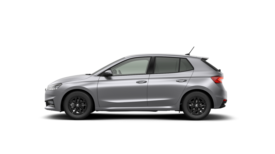 Škoda Fabia, 1,0 MPI 59 kW 5° manuální, barva stříbrná