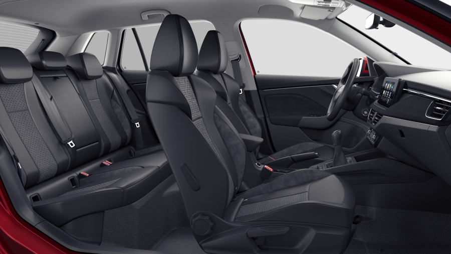 Škoda Kamiq, 1,5 TSI 110 kW 6° manuální, barva červená