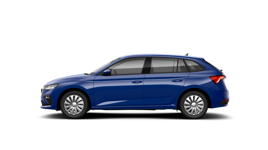 Škoda Scala, 1,0 TSI 85 kW 6° manuální, barva modrá