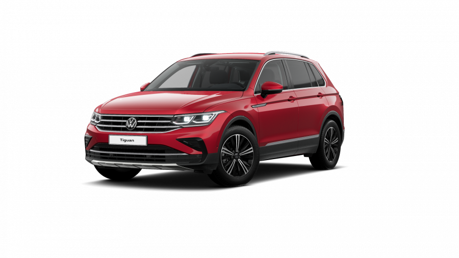 Volkswagen Tiguan, Tiguan Elegance 2,0 TDI 110 kW 7DSG, barva červená