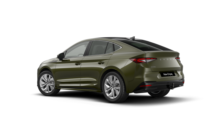 Škoda Enyaq iV, 82 kWh 210,00 kW 1° automatická 4x4, barva zelená