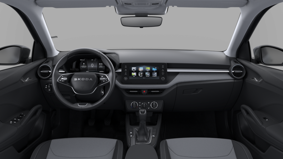 Škoda Fabia, 1,0 MPI 59 kW 5-stup. mech., barva šedá