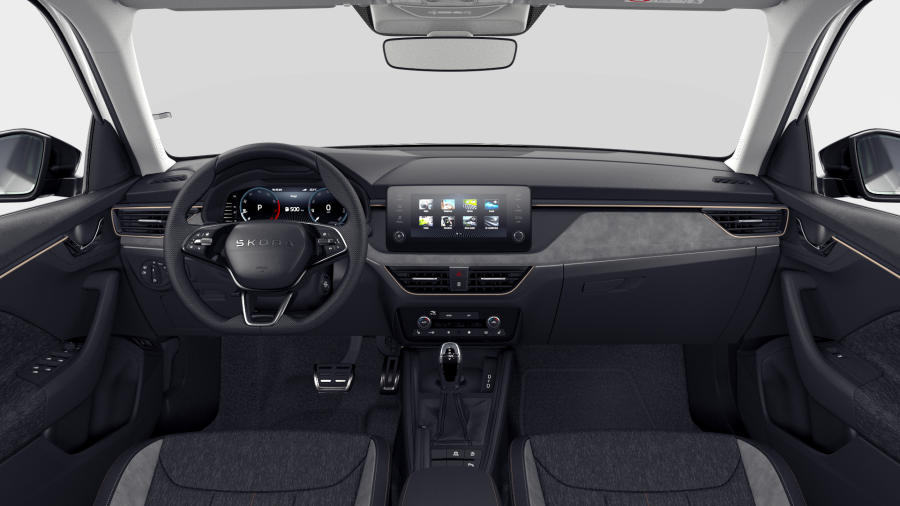 Škoda Kamiq, 1,5 TSI 110 kW 7° automatická DSG, barva bílá