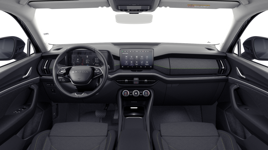 Škoda Kodiaq, 1,5 TSI m-HEV 110 kW 7-stup. automat., barva černá