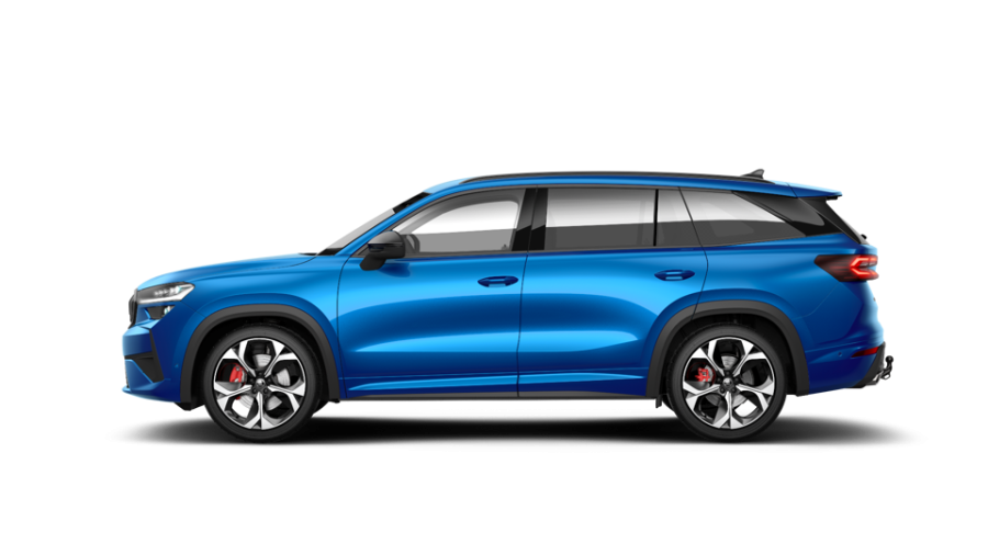 Škoda Kodiaq, 2,0 TSI 195 kW 7° automatická DSG 4x4, barva modrá