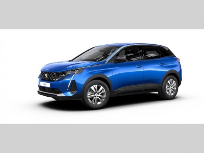 Peugeot 3008, Active P. 1.2 PureTech 130k, barva modrá