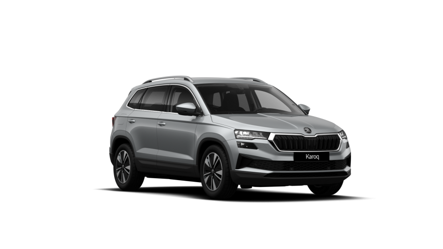 Škoda Karoq, 1,5 TSI 110 kW 7-stup. automat., barva stříbrná