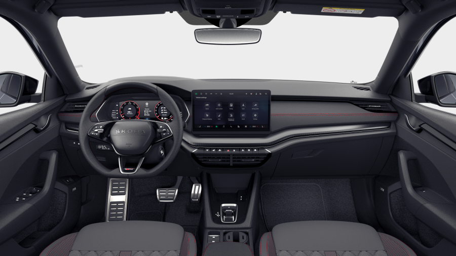 Škoda Octavia, 2,0 TSI 195 kW 7° automatická DSG, barva šedá