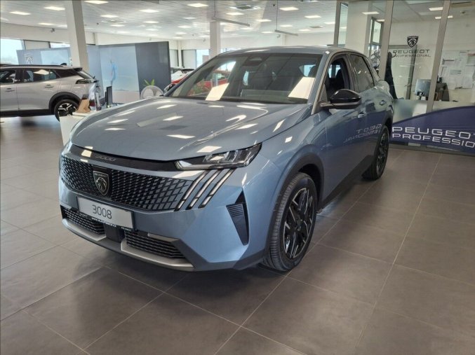 Peugeot 3008, Peugeot 3008 1,2 Hybrid 145 e-DCS6  ALLURE, barva modrá